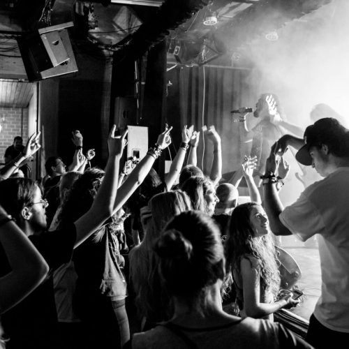The crowd